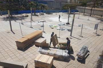 El Gobierno de Telde repone el área de juegos infantiles del parque de La Barranquera (Foto TA)